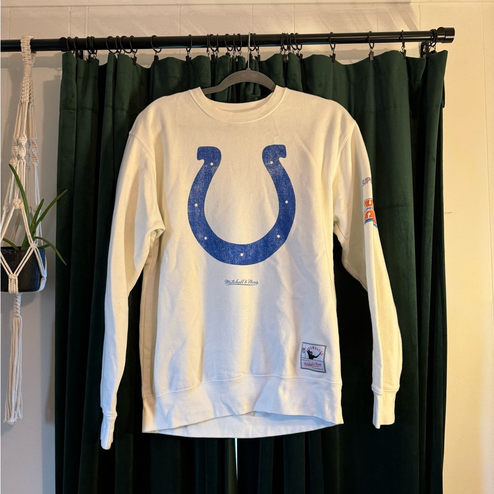 Mitchell & Ness White Indianapolis Colts